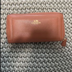 Coach leather wallet